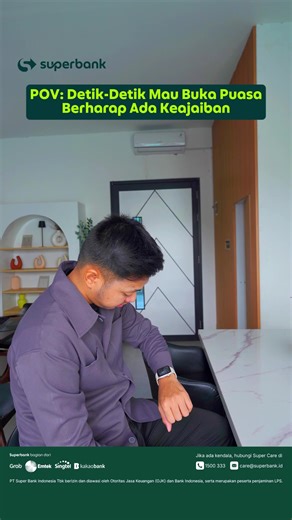 Langsung gaskan buat serbu promonya, Super Friends! 🏃🏃‍♀️ Soalnya Superbank udah ready bagi-bagi promo Makin Murah buat kamu yang mau buka puasa di restoran! Cus berangkat gak pake lama ya! Periode: 4 Februari - 20 Maret 2026 ✨ GrabFood Dine Out diskon Rp50.000* *Minimum pembelian Rp200.000 *Promo hanya dapat diikuti oleh nasabah Superbank yang telah menautkan (Linking) rekening Superbank dengan akun penumpang di Grab —————————————————— *S&K berlaku: https://www.grab.com/id/blog/ramadhanbareng