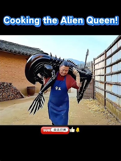 Alien Queen → Delicious Meal?