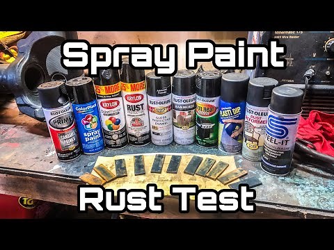 Spray Paint VS Rust!! - What Brand is Best?