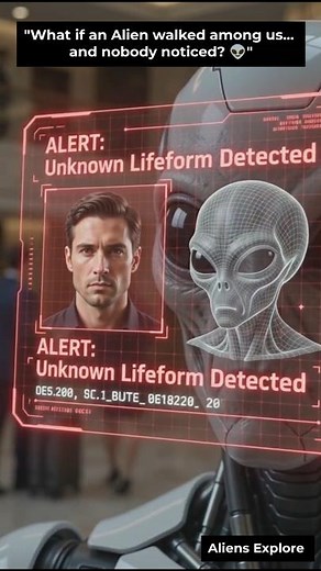 AI Robot Exposed the Alien Disguised as a Human! 👽🤖 | UFO Story #shorts