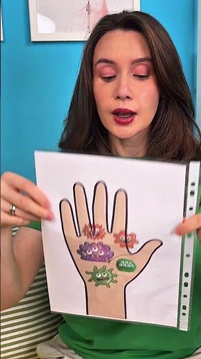🦠 SPLASHY SCIENCE! Fun Hand-Washing Experiment for Kids! 🧼✨ #shorts #kidsfun
