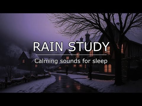 Rain Sounds for Study (No Ads) | Cozy Ambience | Fantasy Castle Ambience
