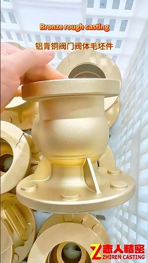 Valve body rough casting #investmentcasting #brasscasting #factory #lostwaxcasting #copper