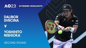 Dalibor Svrcina v Yoshihito Nishioka Extended Highlights | Australian Open 2023 Second Round - The Global Herald