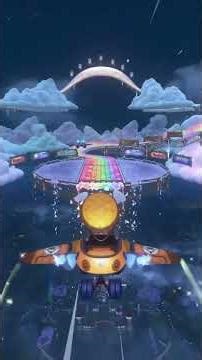 Peach Stadium to Rainbow Road (1/3) in Mario Kart World #mariokart #mariokartworld