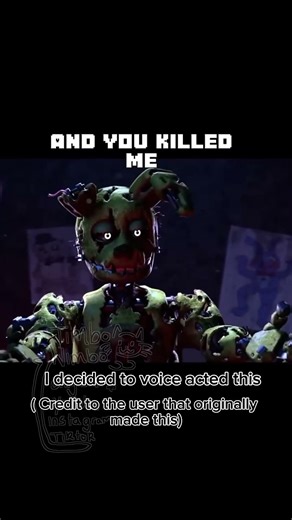 Charlotte why'd you kill that guy? #foryou #funny #fnaf #voiceacting