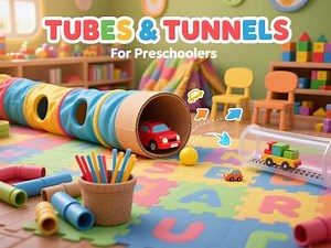 Tubes And Tunnels For Preschoolers | Easy Learning About Tubes and Tunnels