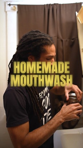 DIY Mouthwash: Natural and kills bacteria #oralhealth #oralcare #brandonahmaud | Brandon Ahmaud