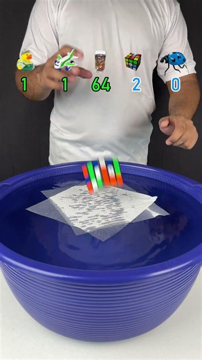 Watch This Tissue Defy Physics! |#MASExperiment#short#experiment#satisyfing#foryou