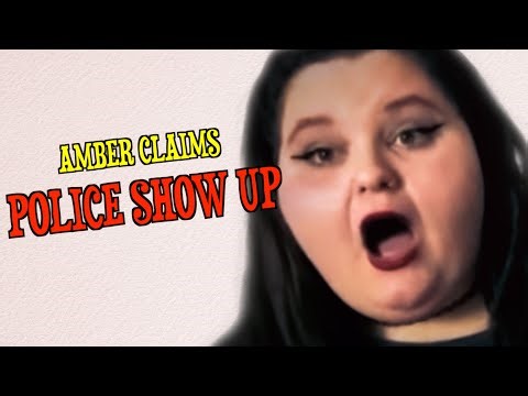 AMBER REACTION - Police Show Up