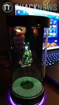 Razer Holographic AI Voice Assistant Kira (Project Ava) CES 2026 Demo #razer #ces2026 #technology