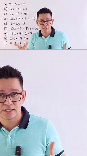 Qué es una ecuación. Dime el valor de x. #ecuaciones #matematicas