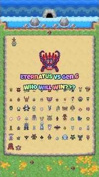 Eternamax Eternatus vs All of Gen 6 (Xerneas, Yveltal, Zygarde): Who Wins?