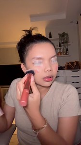 Blindfolded makeup challenge!! #Reelsvideo #makeupchallenge #makeup | Adelina Eugenio