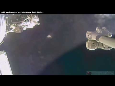 Huge Alien Mothership Floats Past ISS In Remarkable NASA Footage