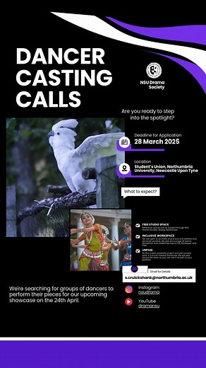 DANCER CASTING CALLS! Are you ready to step into the spotlight?...