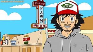 Ash Ketchum quiere vender sus pokemon en El Precio de la Historia. Con la primera voz del doblaje de Gabo Ramos 😁 | Dr. Goku