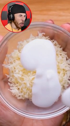 Garrett on Instagram: "Food in Commercials Vs Real Life. Did they really need to use GLUE? #reels #cooking #react #reaction # funny #food #pizza #tasty"