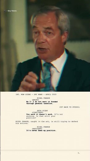 Dramatic reading of 'Backtracking: The Nigel Farage Story'