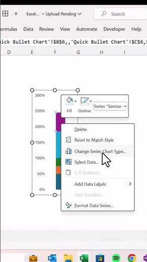 Bullet Charts in Excel: Become a Pro in JUST 1 MINUTE! #shorts
