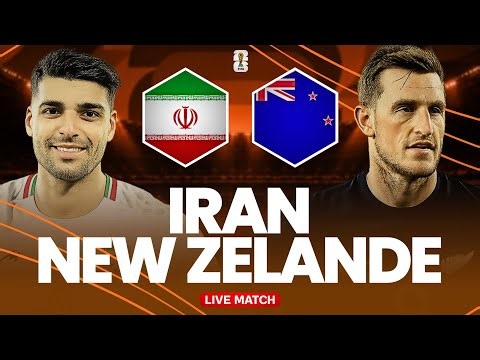 IRAN 2-2 NOUVELLE-ZÉLANDE LIVE / Coupe du Monde 2026 / Les Iraniens déjà sous pression ? 🔥