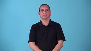 Watch how to sign 'scrawl' in American Sign Language.