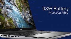 How to Replace the 93W Battery on Precision 7680