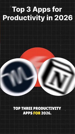 Top 3 productivity apps in 2026#apps #productivity #ai #aiapp #viralshorts