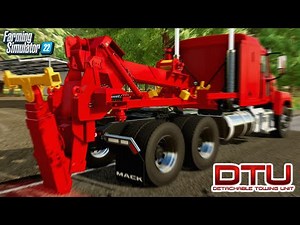 LIVE Modding - TLX DTU Detachable Towing Unit PLUS... Farming Simulator 22