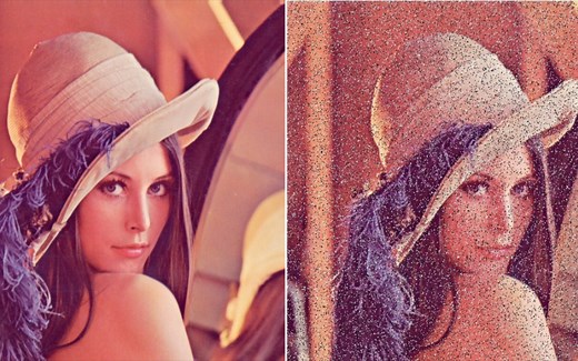 OpenCV给图像添加噪声-数据集扩充方法之一