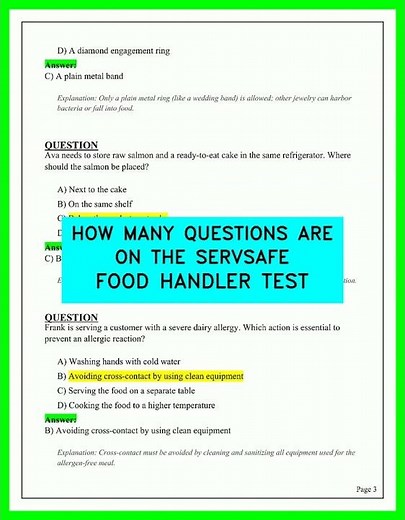 ServSafe Food Handler Exam Explained: How Many Questions Are on the Test? (Latest 2026 Update)