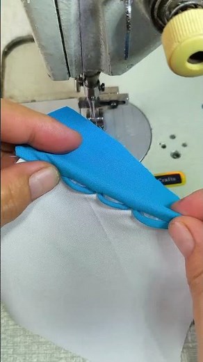 Button Loop Sewing Trick for Tight & Dense Results #sewing #sewinghacks #sewingtips