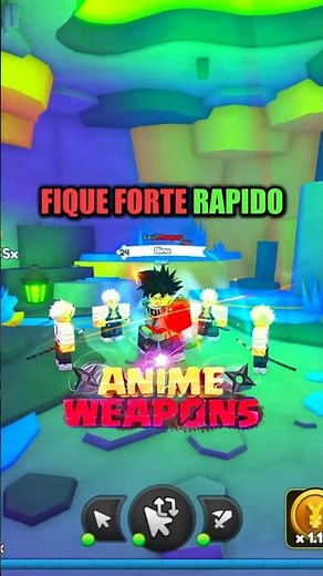 Como Ficar MUITO FORTE RÁPIDO no Anime Weapons!