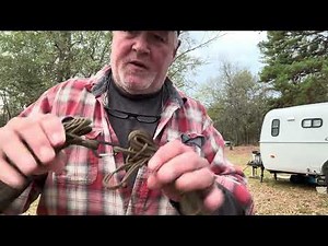 How I keep my cordage organized for tarp camping.