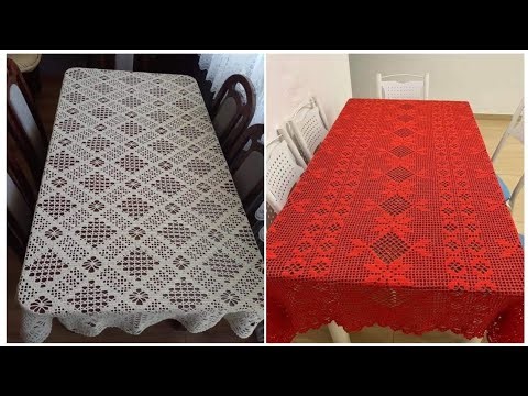 120 Different Crochet Fillet Table Placement Pattern Ideas #diy #crochet #decoration
