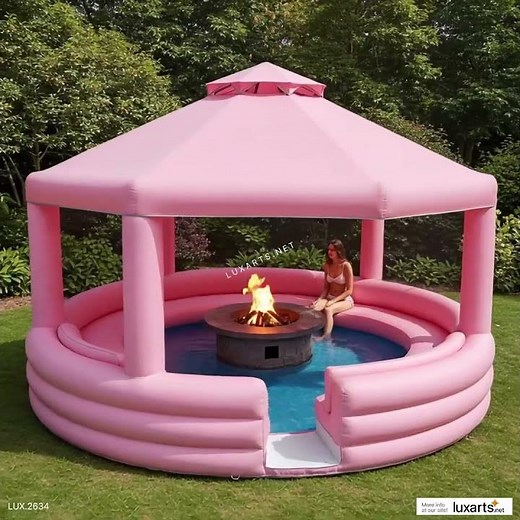 Inflatable Gazebo Pool | Relaxation Meets Elegant Design in Your Backyard