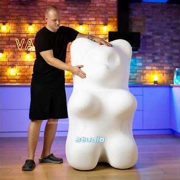 Make a giant HARIBO Gummy Bear. #varietyshow #challenge