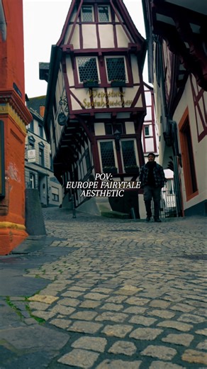 Walking through a literal storybook! 🏰 Europe's fairy tale aesthetic is truly unmatched. #Travel