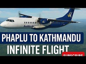 ✈️ Buddha Air Flight | Phaplu to Kathmandu | Infinite Flight Simulator (Mobile Gameplay)