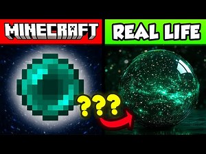 Minecraft Mobs and Items in Real Life – See Every Mob and Boss Recreated!
