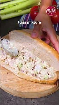 Smoked Tuna & Herring Sandwich and Swicy Boom Boom Shrimp Rolls