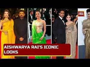 Look Back At The Iconic Aishwarya Rai Bachchan Cannes Red Carpet Looks | Cannes Film Festival 2022