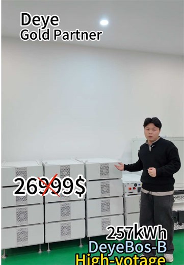⚡ 257kWh C&I Energy Storage Solution The BOS-B 257kWh energy storage system from Deye is designed for commercial and industrial applications. Modular battery cabinet design with flexible expansion, suitable for: • Peak shaving for factories • Solar storage projects • Microgrid systems • Backup power solutions Reliable, safe, and efficient energy storage in one 257kWh cabinet. #energystorage #batteryenergy #solarstorage#deye #batterypack
