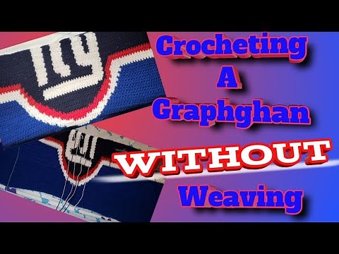 How to Crochet Your Graphghan Without Weaving