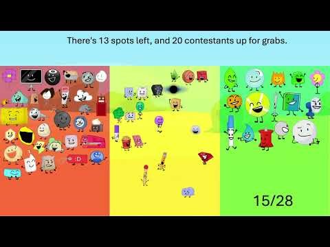 My BFDI All-Stars Cast