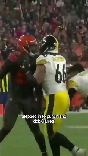 Myles Garrett’s Helmet Swing Shocks Everyone 😱🪖
