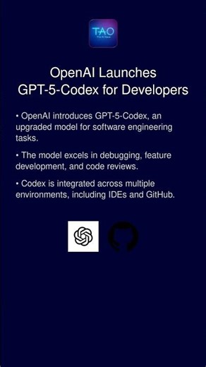 OpenAI Launches GPT-5-Codex for Developers