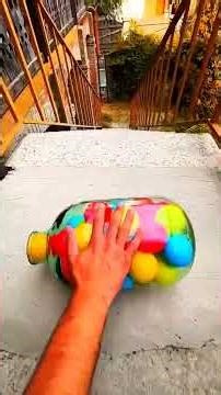 Chinese Stair Bottle Experiment 😱 Wait Till It Breaks! #Shorts