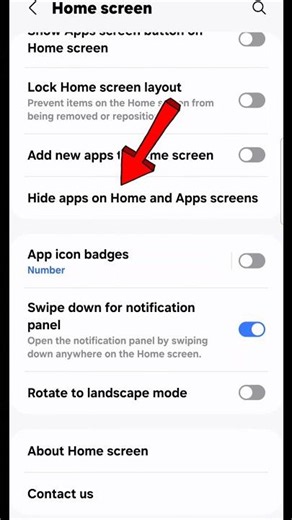 How to Hide Home Screen Apps on Android | Hide Apps Easily #shorts