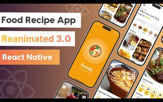 使用React Native Reanimated 构建食品食谱应用程序